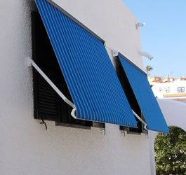 Angela De Gutiérrez - Acabados decorativos | Toldo santorini